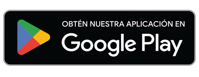 Obten nuestra aplicacion en Google Play