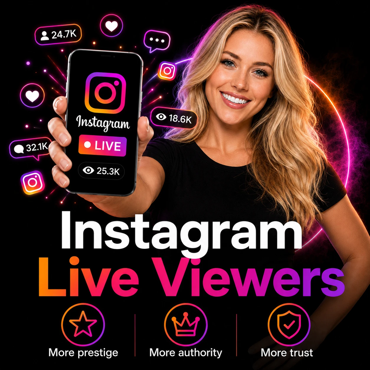 Instagram Live Viewers