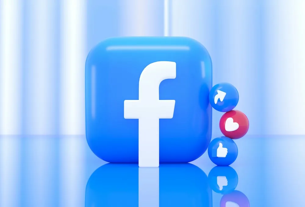 Facebook logo with reactions, guide to buy Facebook comments
